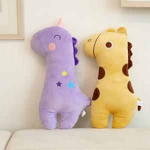 [보리보리/모찌타운]소소타운 유아 안전벨트 인형 쿠션 기린 유니콘 2종 차량용 허그벨트 애착인형
