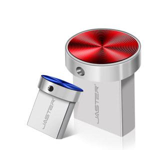 금속 미니 휴대용 USB 2.0 플래시 드라이브 자동차 용량 펜 드라이브 실버 메모리 스틱 64GB 32GB 6GB 8GB 4GB U 디스크