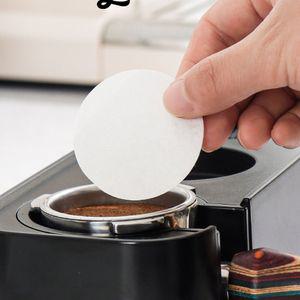 밍간 이탈리안 커피머신 핸들 파우더 특수 100매 볼 필터지 58mm 모카포트 라