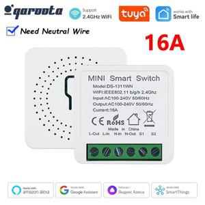 투야 스마트봇미니 DIY 스마트 스위치 Tuya WiFi 조명 모듈 중립 와이어 필요 2 가지 방법 타이머 무선 차