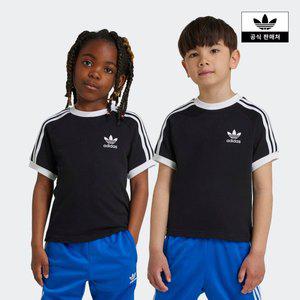 [아디다스키즈](센텀시티점)[adidas kids] (A100-A130)3 STRIPE TEE (IY2389)