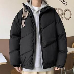 [셀러허브]남성 겨울 데일리기본 아우터 하이넥 패딩자켓 패딩 외투 (S31553362)