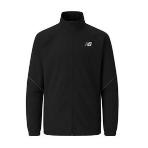NB 뉴발란스 임팩트런 우븐 러닝 남성 바람막이 집업 자켓 점퍼 블랙 AMJ21264-BK