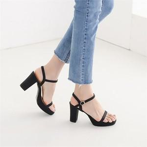 [오노마] ONM 20대 베이직 토오픈 스트랩 가보시 샌들 펌프스힐 8cm  8811947)