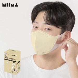 미라클하우스 미마 컬러마스크 대형 아이보리 30개입KF94 582570