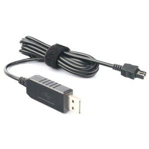 LANFULANG AC L200 L25A USB 충전기 케이블은 FDR AX60 AX700 AX45 HDR CX680 XR160용 외부 전원 은행에