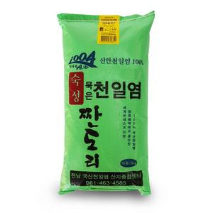 신안천일염 햇소금 2025년산 국산 100% 식용 절임 김장용 굵은소금 신안 명품 짠도리 천일염 5kg