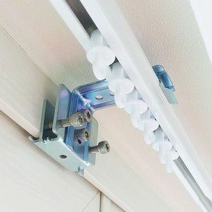 못없이커튼봉설치 무타공커튼브라켓 못없는블라인드고정 이중커튼레일 노피스 안뚫어고리달기