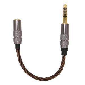 Gold Plated 4.4mm Male to 2.5mm Female Headphone Adapter Cable for speakers