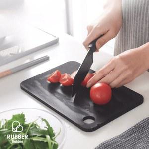 아사히 도마 러버러버 고무합성도마 스퀘어형 커팅보드 고무도마 25cm S