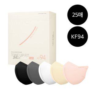 [컬러1가지택][참존] 블랙라벨 라이트 식약처마스크 25매