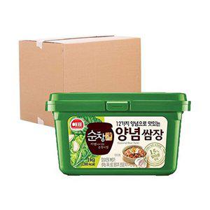 [사조해표]사조해표 순창궁 발아콩12가지양념 쌈장 1kg 8입 (박스)