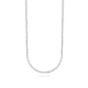 [로이드]동아수성 [기간 한정 20%OFF] 화이트 타임리스 3MM 베이직 테니스 목걸이 (40CM) LLNB23330T