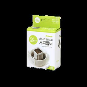[소프트팩] 알리시오 커피드립필터 50개입