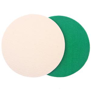 양모 벨크로 125mm 5인치 압축 양털 7mm 찍찍이 압축 광택 패드 마무리 샌딩 융 스텐 스덴 빠우 백업 페파