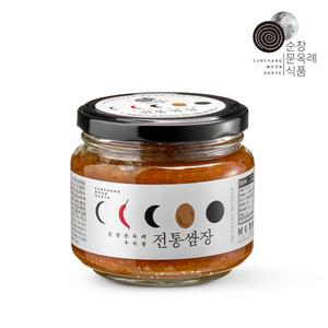 전통 쌈장 450g 유리용기 순창문옥례 100% 국내산 원료 건강한 쌈장