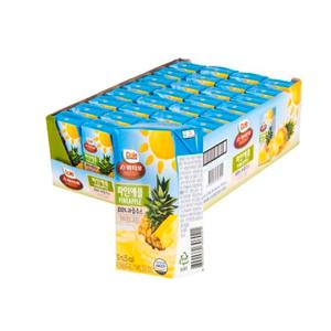 Dole 돌 스위티오 파인애플 주스 120ml 32개