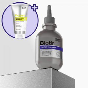 블랙포레 비오틴 워터 탈모 트리트먼트 헤어팩 200ml 1개+두피밸런스 샴푸 250ml