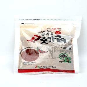 [삼부자] 국산 고추가루 100g