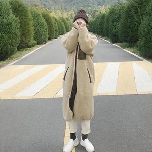 [HYIK1GGX_4B]여성자켓공항패션 플리스 집업 뽀글이 오