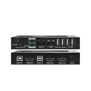 LANstar HDMI 2:1 2포트 KVM 스위치 LS-HDH2KVM