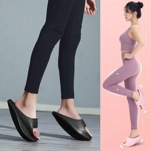 여자 운동 슬리퍼 스트레칭 실내화 샌달 지압 건강 신발 거실화