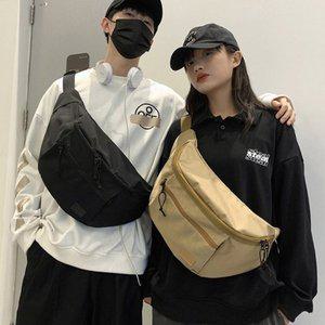 [기타]빅사이즈슬링백 패브릭 스트릿 반달 무늬없는 크로스백