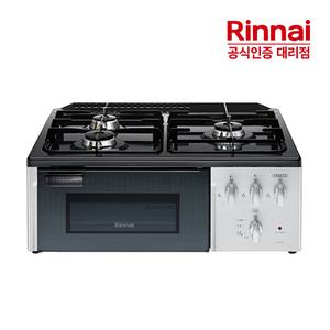 [전국설치] 린나이 3구 그릴 가스레인지 스마트 자동불꽃 조절 RT-7100