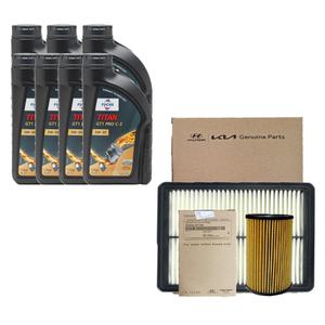 스타리아 디젤 훅스 타이탄 GT1 프로 C3 5W30 7L 엔진오일+순정 필터 세트 2F100-N9000