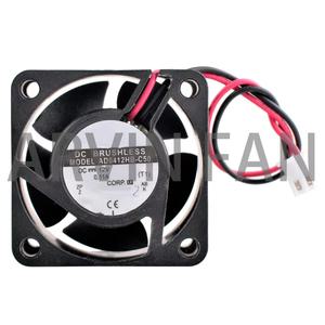 AD0412HB-C50 듀얼 볼 베어링 DC 축 냉각 FAN IU 2U 파워 서플라이 4cm 40x40x20mm DC12V 0.11A 2 핀