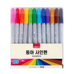 [하프클럽/셀러허브_여성트랜드패션]동아 12색 사인펜