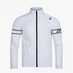 스파이더 공용 트레이닝 소매 레터링 집업 B1 SPKPCNFT201U WHT BLK RED