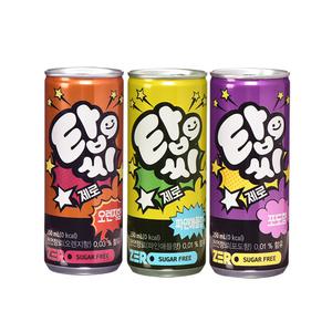 탑씨 제로 250ml x 30캔 (오렌지, 포도, 파인애플)