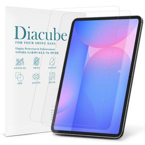 다이아큐브 갤럭시탭 S10FE/S9FE 10.9인치 공용 프리미엄 고화질 저반사 AR 액정보호필름 2매