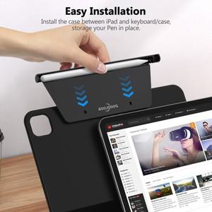 Apple & GOOJODOQ 매직 키보드용 스마트 매직 키보드 폴리오 Apple Pencil 1 2 홀더용 마그네틱 스마트 폴