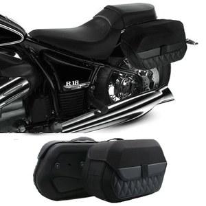오토바이 사이드백 리어백 PE 배달 가방 19.5L 백 BMW R18 R 18 바이크 캐리어