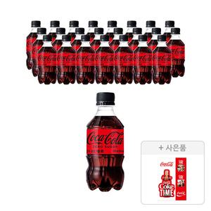 코카콜라 제로 300ml, 24개 + 증정 (타임굿즈 포토엽서 스티커세트,주문시 100% 증정)