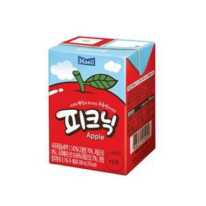 매일유업 피크닉 사과 200ml 24개