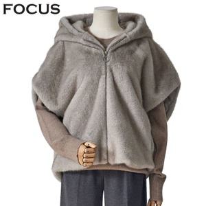 포커스 페이크밍크퍼 조끼_FW3K7VT0396 162567
