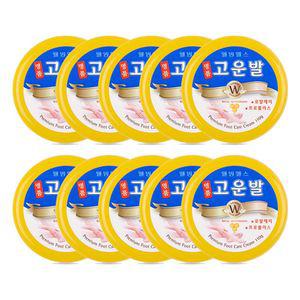 웰빙헬스 명품 고운발 풋크림 110g 10개