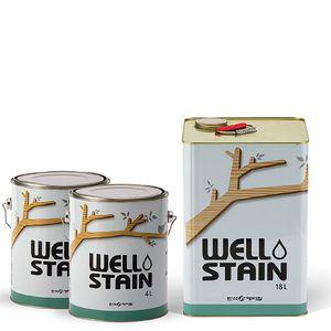 웰 WELL 오일스테인 DIY 페인트 4리터 화이트 목재 보호 방부목 데크 팬션 아파트 목조.주택 한옥 파고라