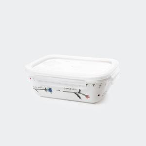 [롯데백화점]레이첼바커 젠한국 메도우플라워 직사각 중 밀폐용기 600ml