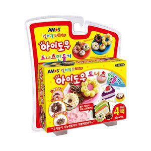 아모스 아이도우 4색  도너츠만들기