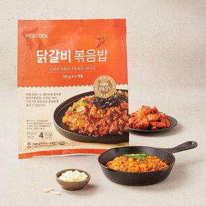 피코크 닭갈비 볶음밥4입 840g