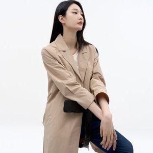 [지센](2컬러) 테일러드 카라 코트 LCCAN333