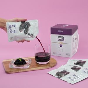 [해남미소] (주)명랑 유기농오디즙 프리미엄선물세트 100ml X 30포