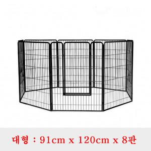 애견울타리 파이프/부식방지 애견 팔각운동장 대형