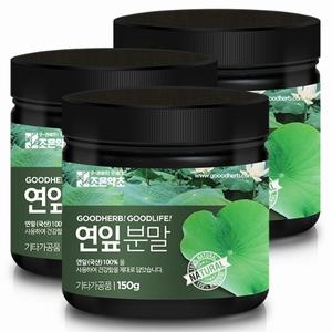 조은약초 연잎가루 150g x 3