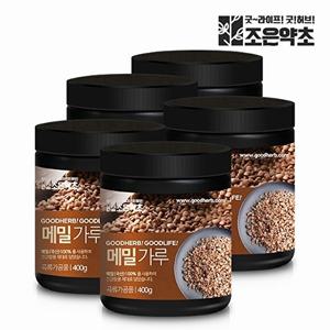 [조은약초]국내산 깐 메밀가루 분말 400g x 5