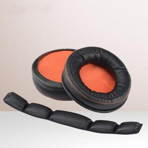 SteelSeries Siberia 840 800 무선 헤드폰 헤드셋 수리 부품  이어 패드 쿠션 컵 커버 이어패드 헤드밴드